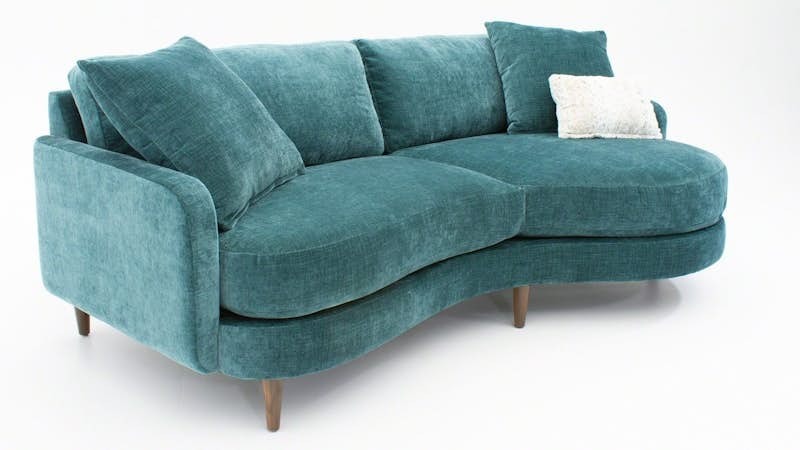 1021-70RF-200345 Collette Sofa - Napa Teal