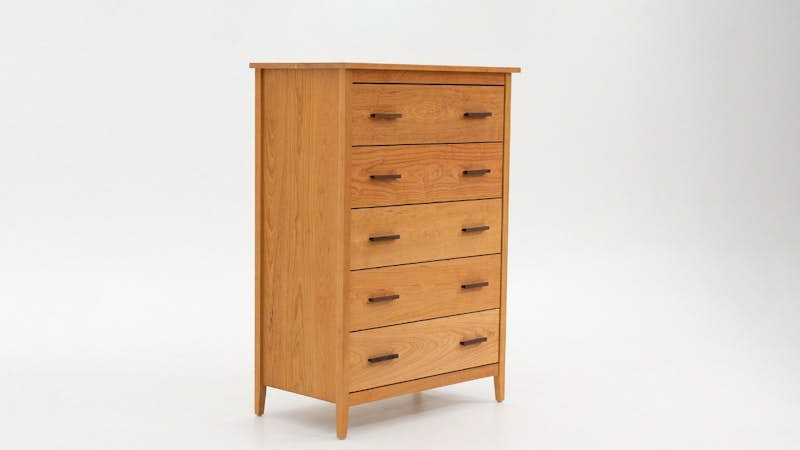 Noho Cherry 5-Drawer Chest