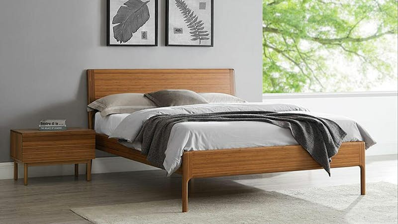 GVA0001AM Ventura Bed Queen - Amber Bamboo